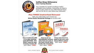 a pictures of Coffee Shop Millionaire is a Scam and Hoax