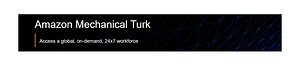 Amazon Mechanical Turk website logo 