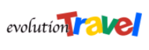 Evolution Travel website logo