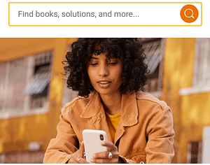 A picture from the Chegg Tutor website homepage