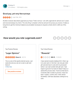 Customer reviews of Legerweb on Sitejabber.com