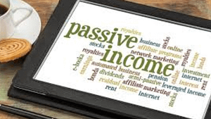 A picture of words that day passive income