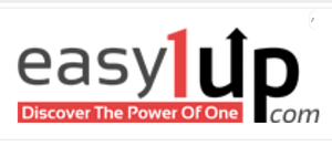 screenshot of the Easy1Up website logo